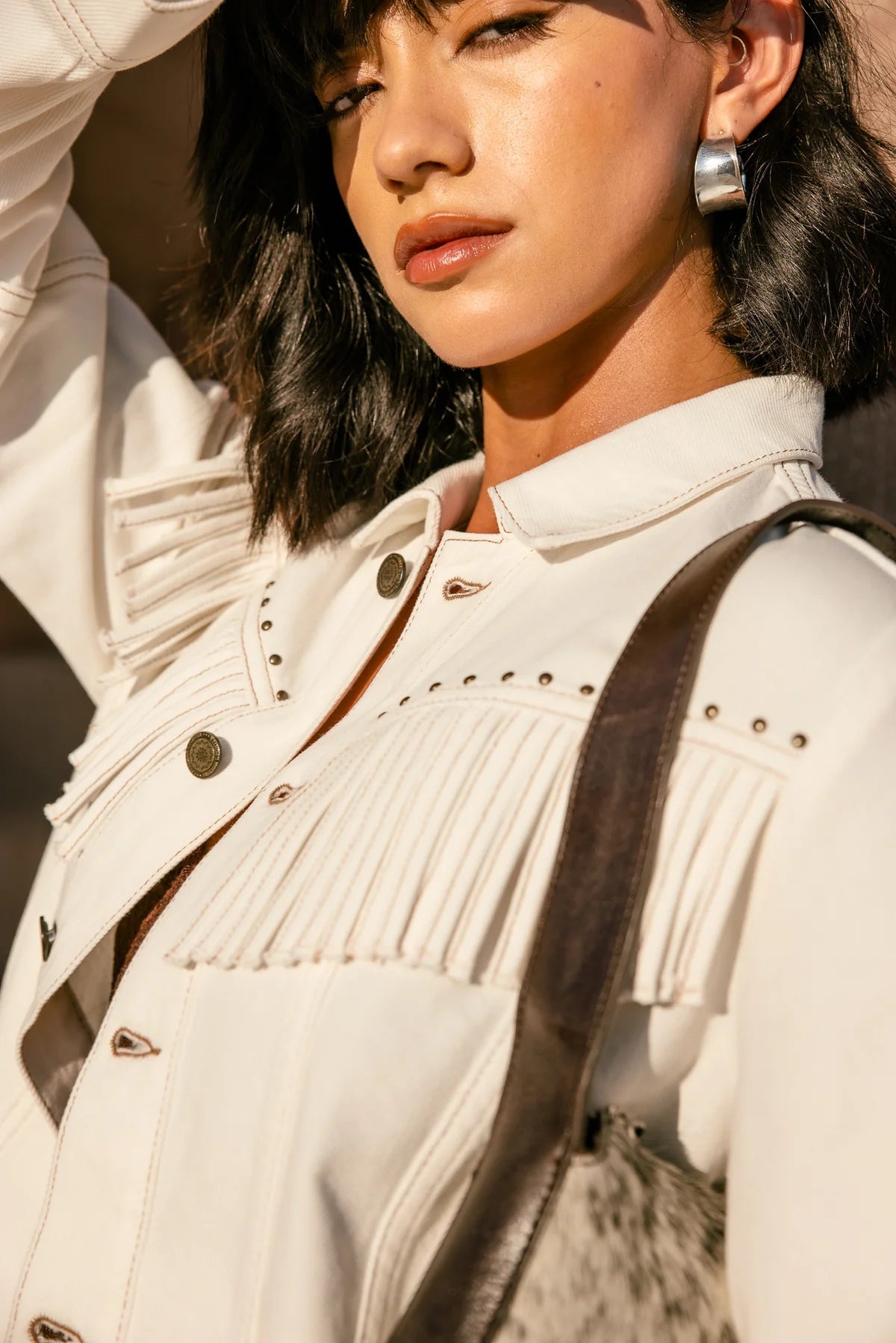 FREEMAN T. PORTER CHAQUETA CON FLECOS POCA CAICOS