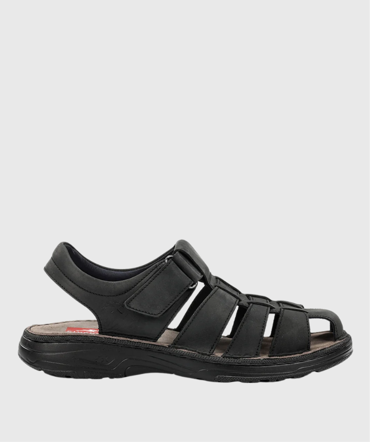 Fluchos – Sandalias cerradas de piel con velcro hombre 2