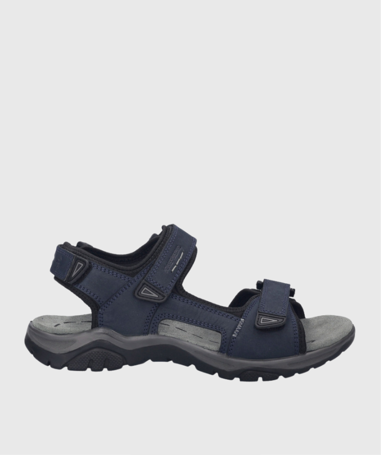 Josef Seibel Arlo 02 – Sandalias de piel con velcros ajustables hombre 1