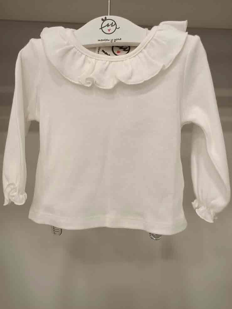 Camiseta cruda manga larga niña EMC 1