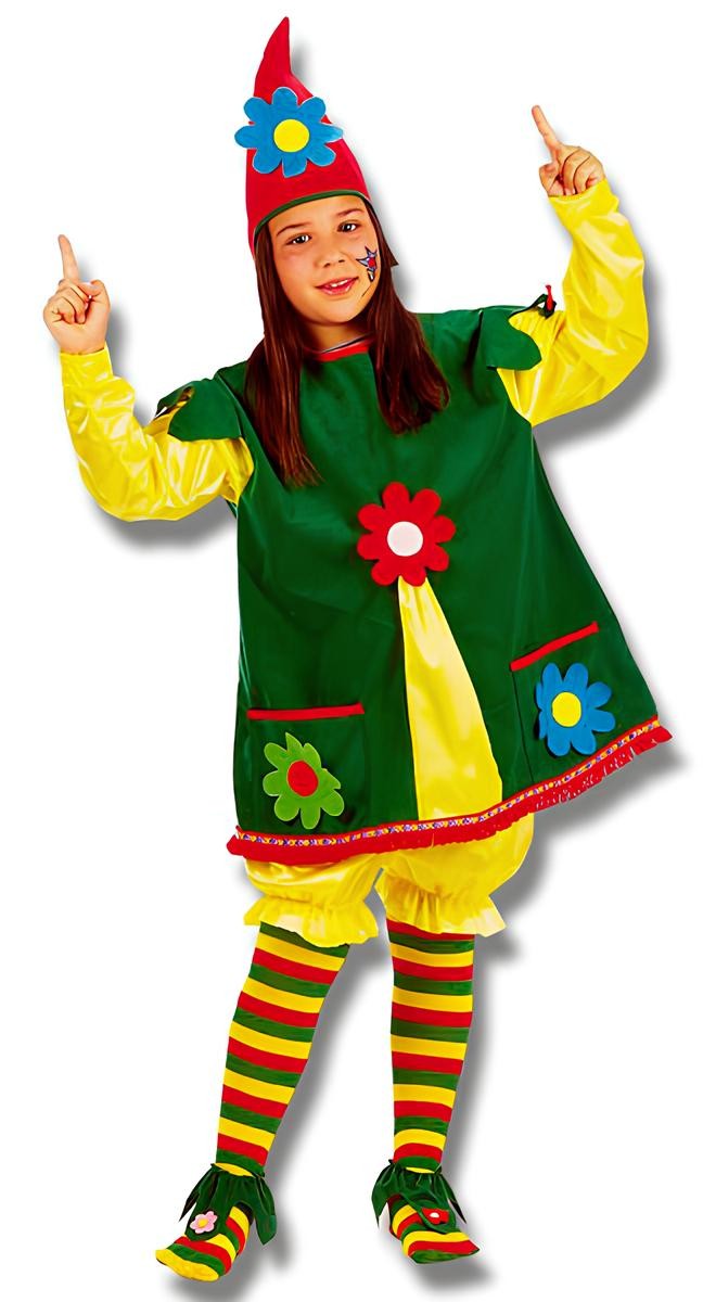 Disfraz de Gnomo infantil Niña 1