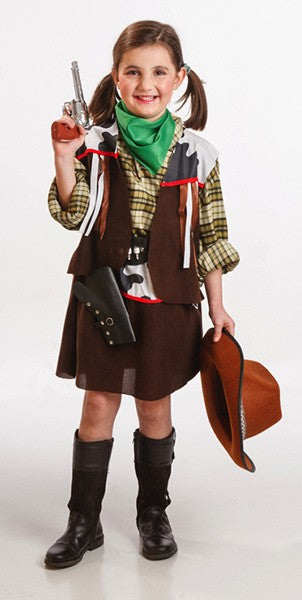 Disfraz Vaquera Infantil Niña 1