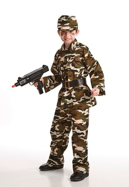 Disfraz Soldado Militar Infantil Niño 1