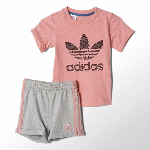 Camiseta + Short Adidas Niña 1
