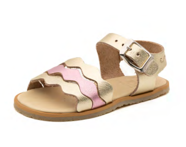 SANDALIA METALIZADA BAREFOOT FLEXINENS
