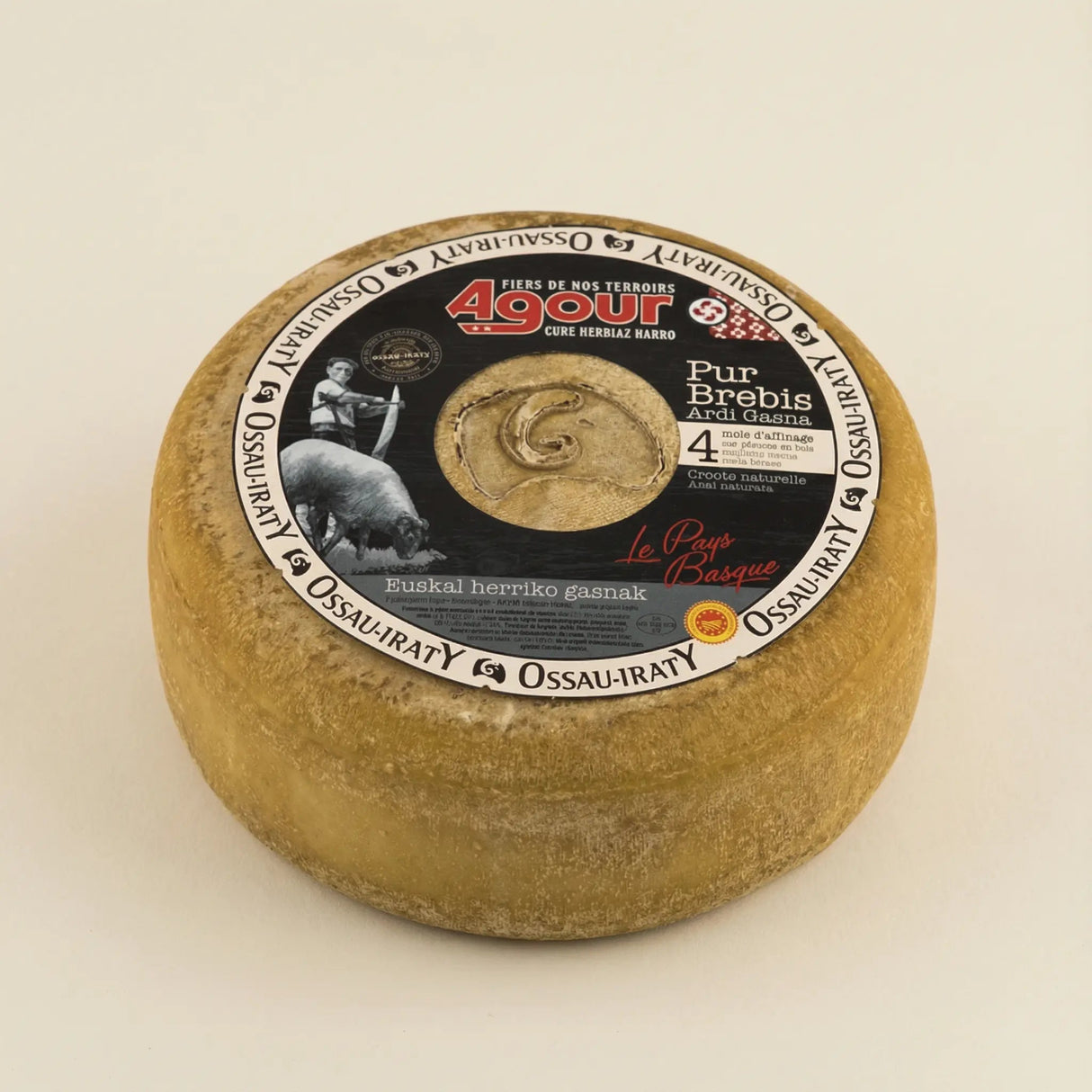 Queso de oveja artesanal DOP Ossau-Iraty 4 kg 1