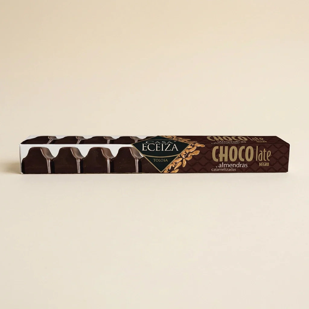 Chocolate Negro con Almendras Casa Eceiza 125 g 1