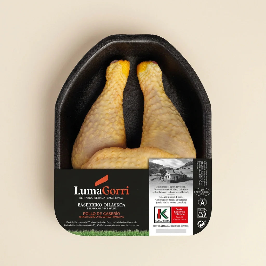 Muslos de Pollo de Caserio 2 unid. 540 g 1
