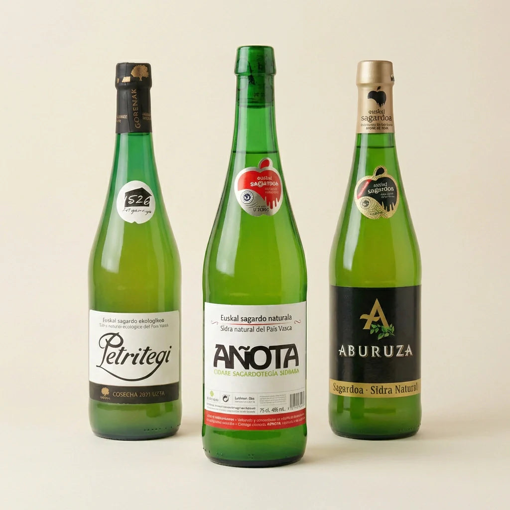 Pack Degustación de Sidras Vascas 1