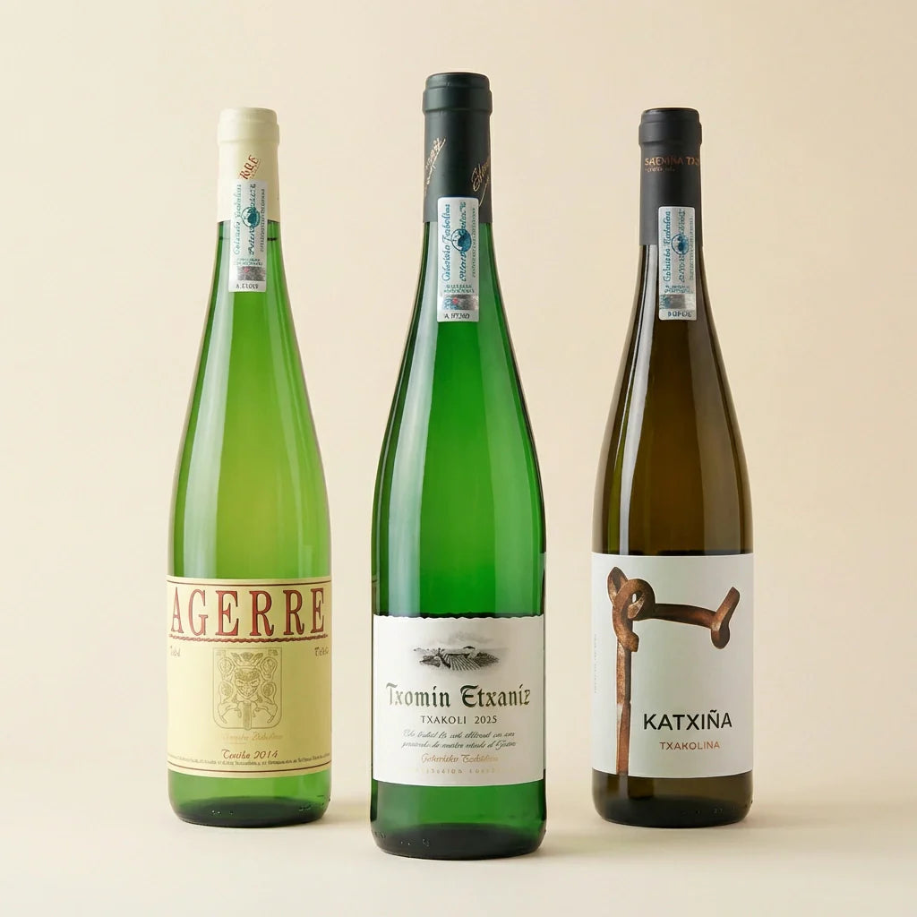 Pack Degustación de Txakoli Vasco 1