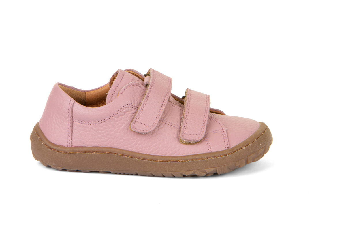 Zapatilla respetuosa de piel color Rosa 1