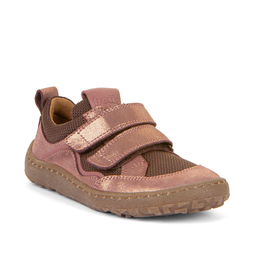 Zapatilla respetuosa modelo Base Pink/Gold 1