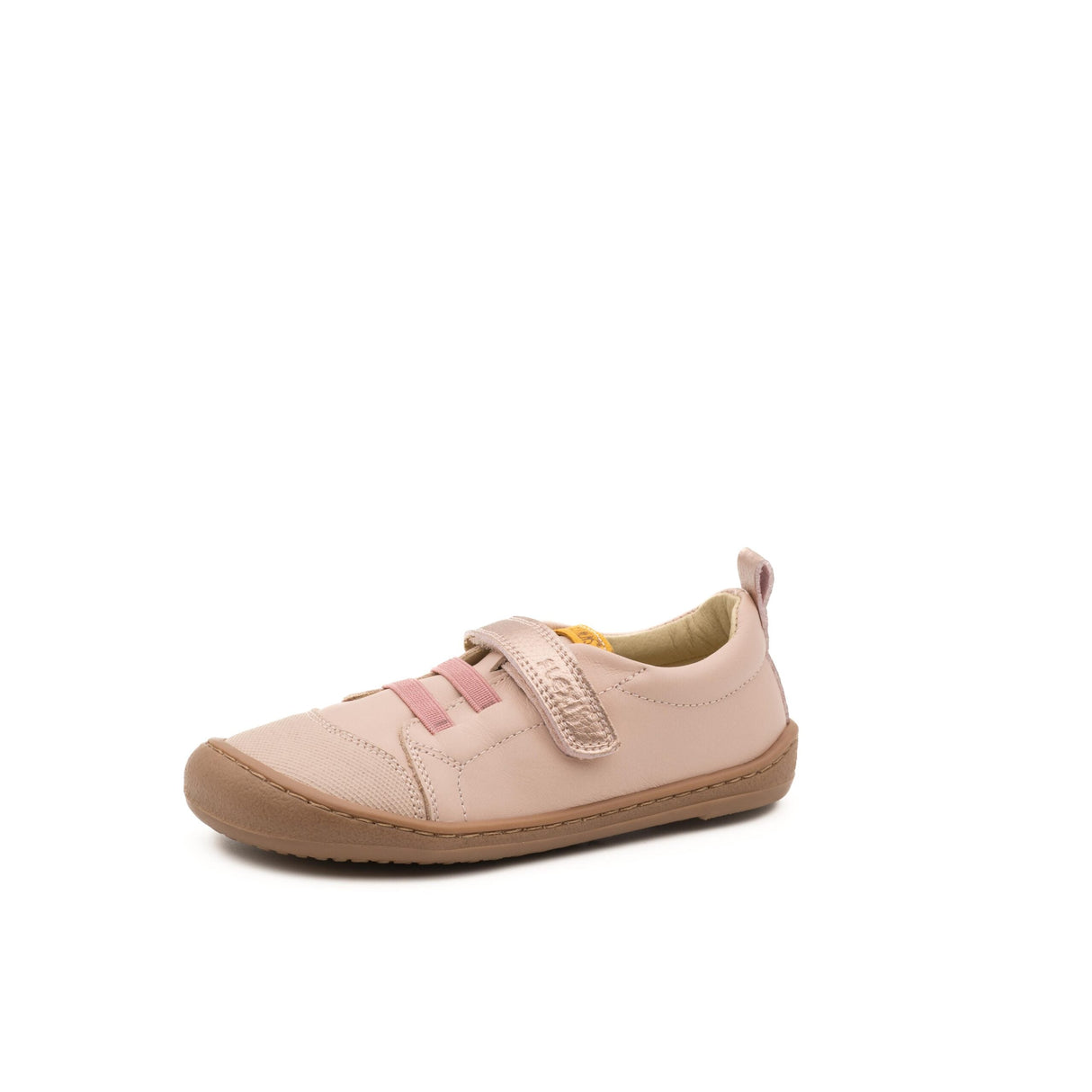 Zapatilla respetuosa infantil en piel color Nude/Adra 1