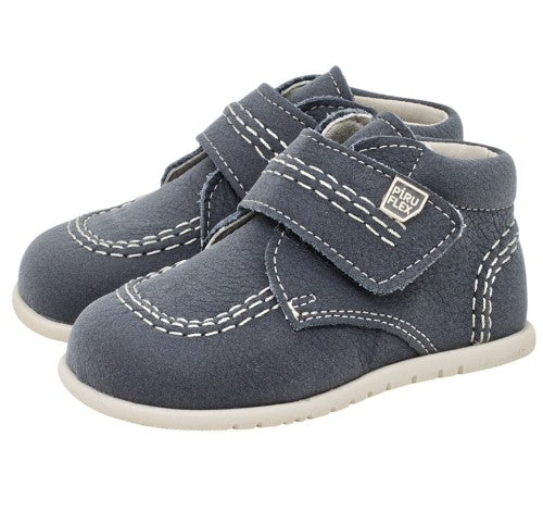 Botin respetuoso en piel Davinci Night Azul 1