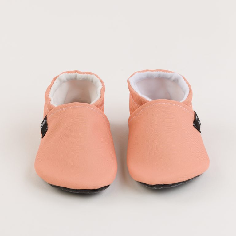Zapatillas de interior respetuosas color Melocoton 1