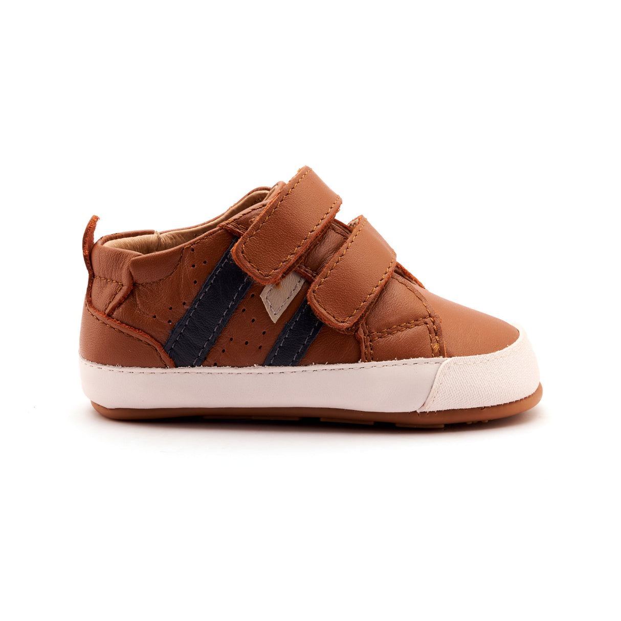 Deportiva respetuosa Baby Bounce Tan /nAVY/ Gris 1