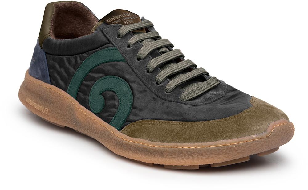 Zapatilla Barefoot modelo Oroel multimaterial Black 1