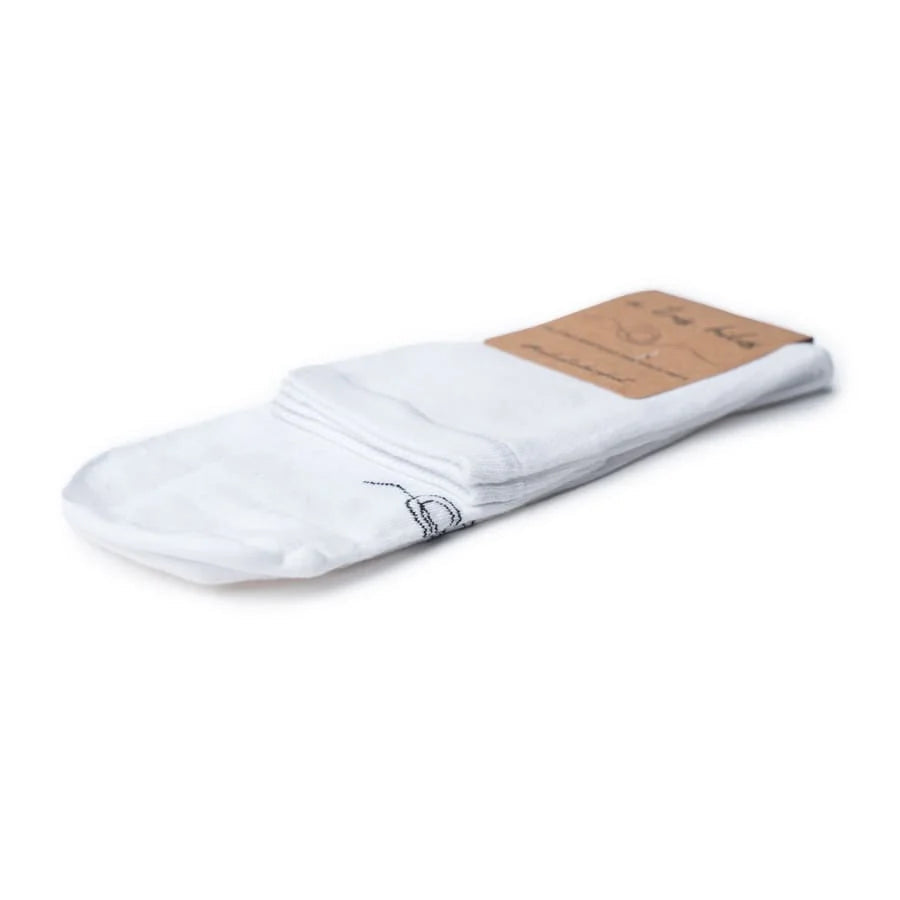 Calcetines anatomicos blancos 1