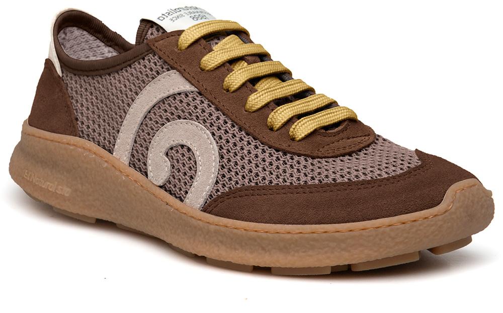 Zapatilla respetuosa multi material Chocolate Oroel 1