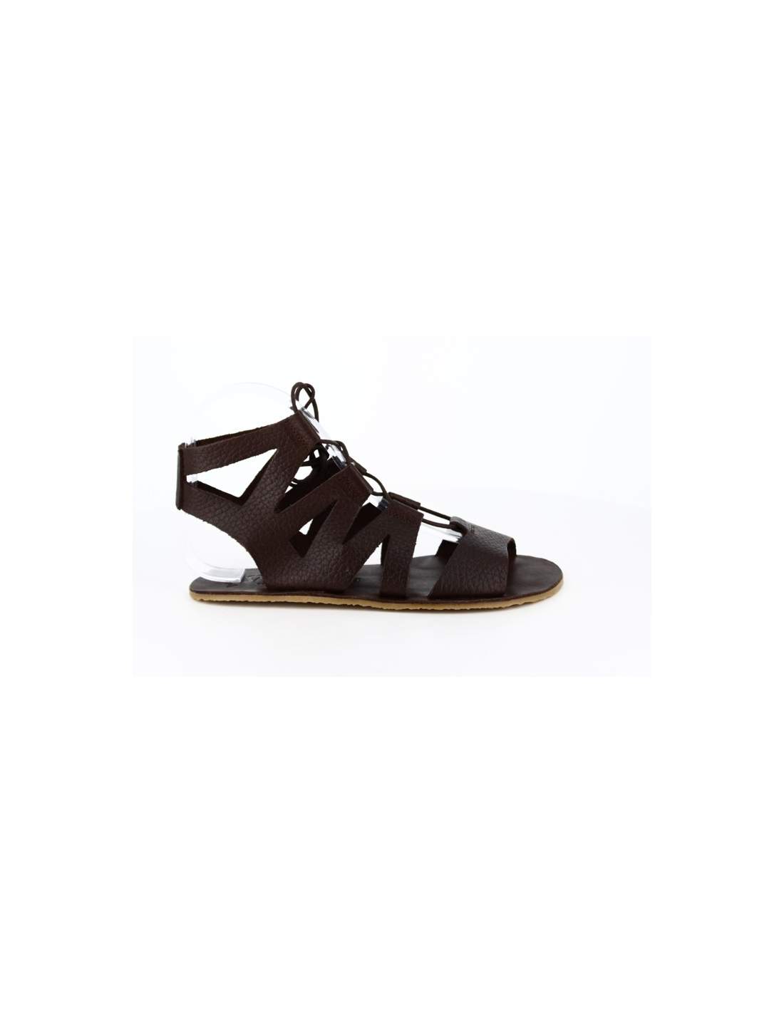 Sandalia barefoot Savia serraje Negro 1