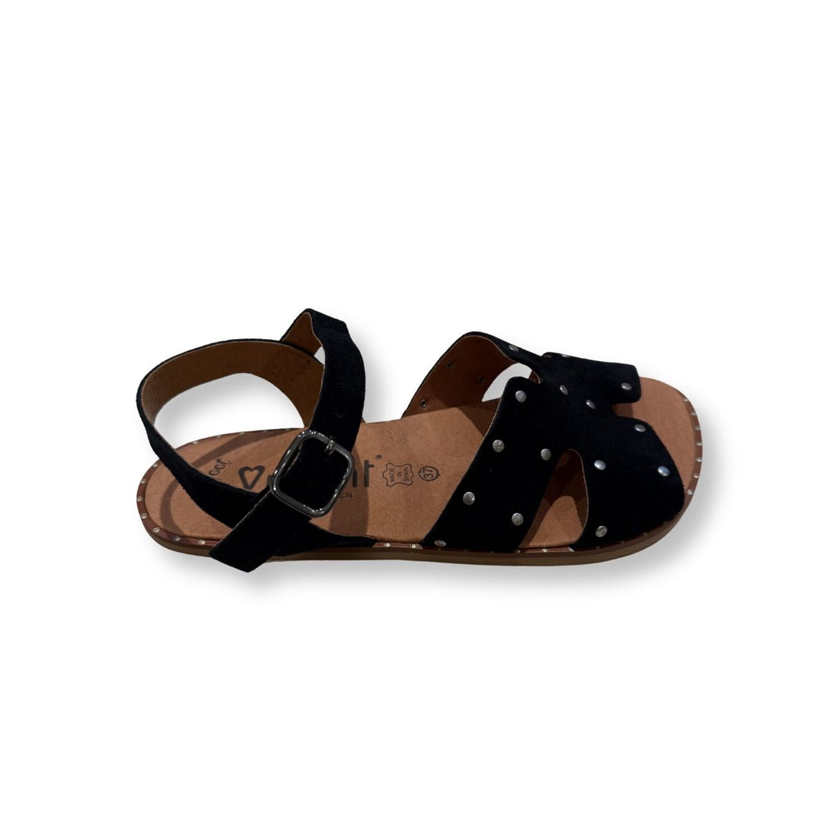 Sandalia barefoot Marea serraje Negro 1