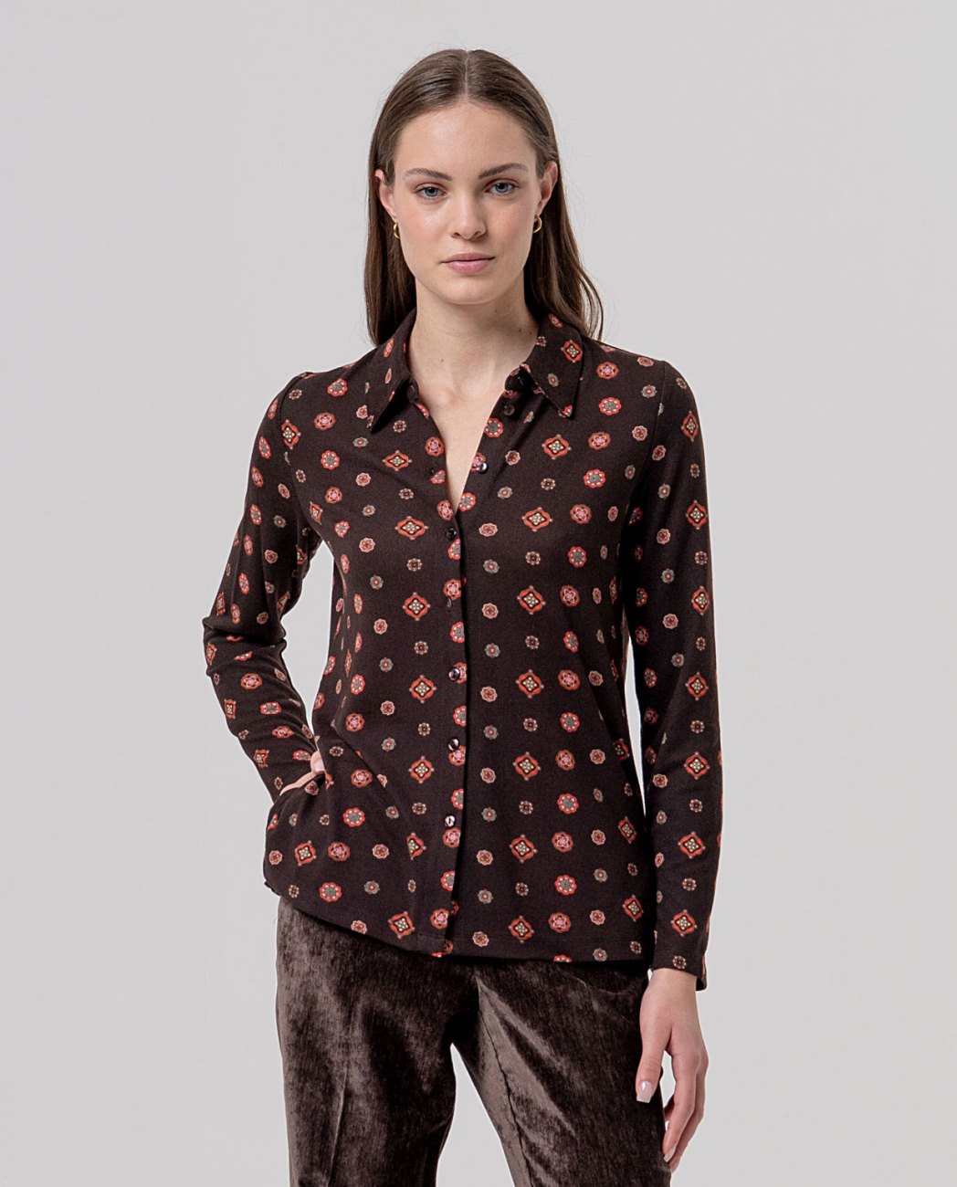Camisa Chocolate Surkana