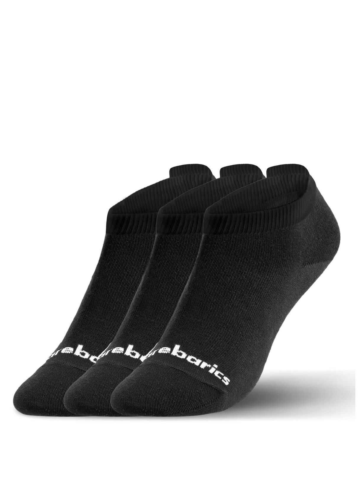 Pack de 3 pares de calcetines barefoot cortos (Low Cut) en color Negro 1