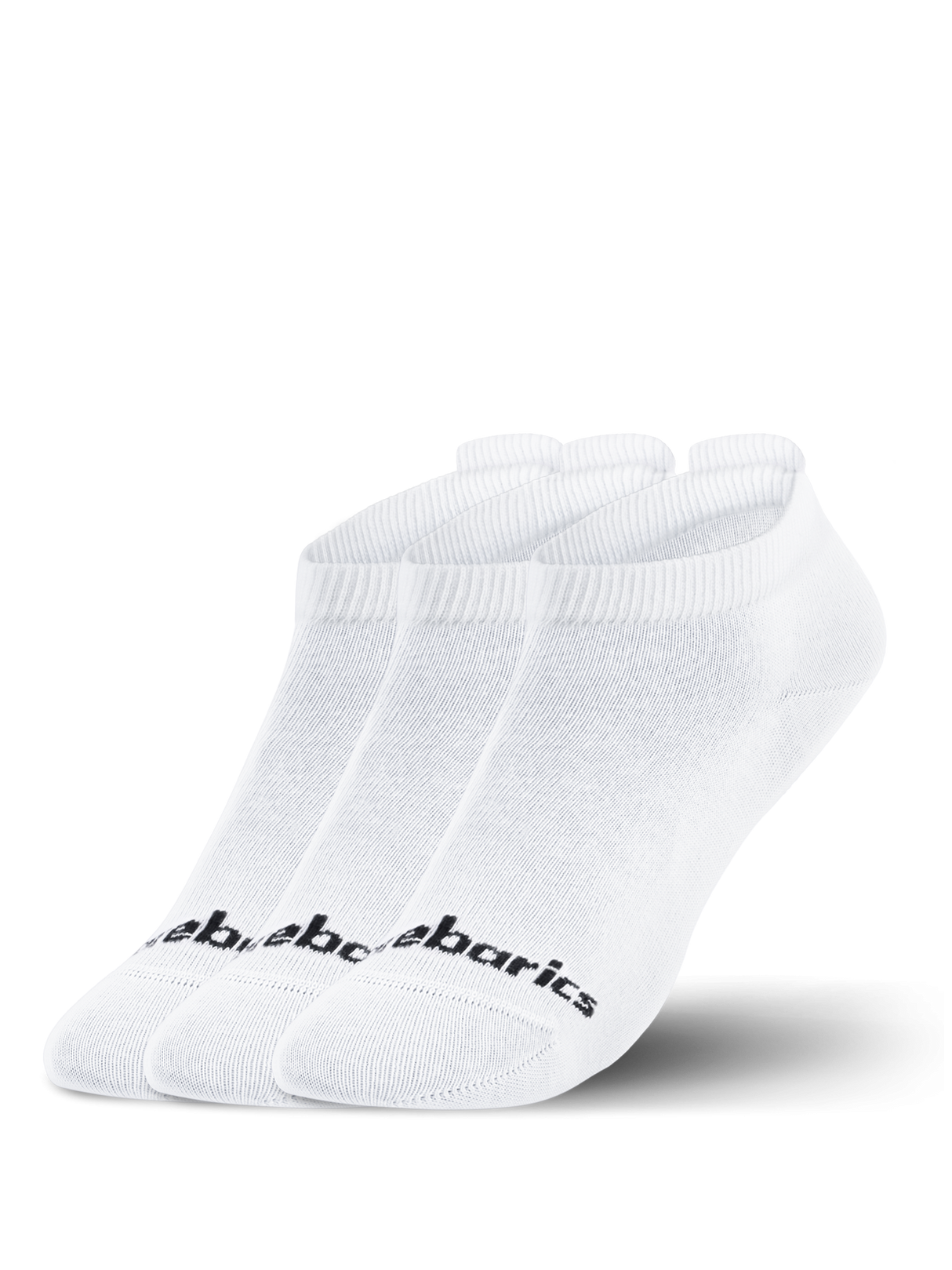 Pack de 3 pares calcetines barefoot cortos ( Low cut) en Blanco 1