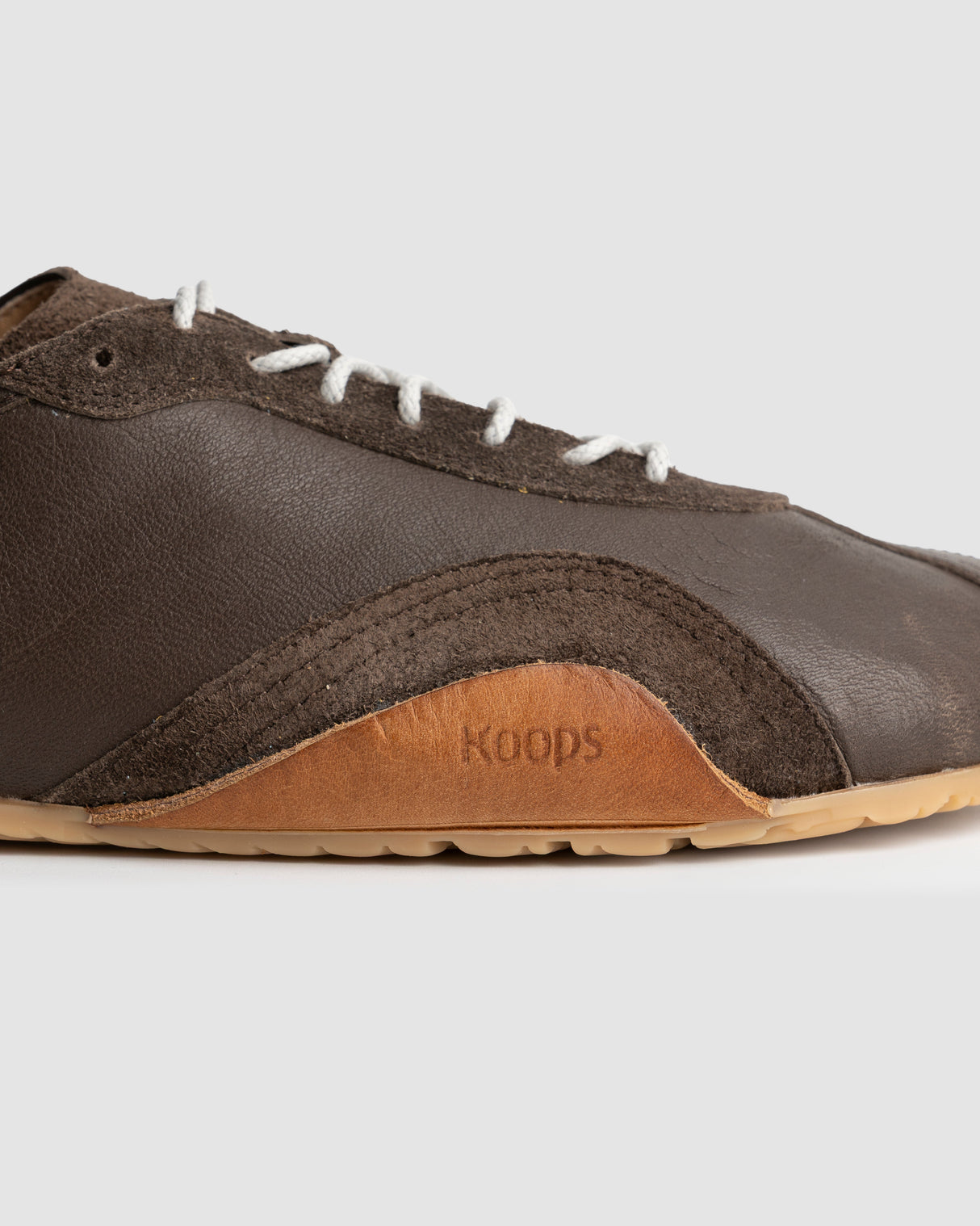 ZEN barefoot sneaker Napa Dark Wood 1