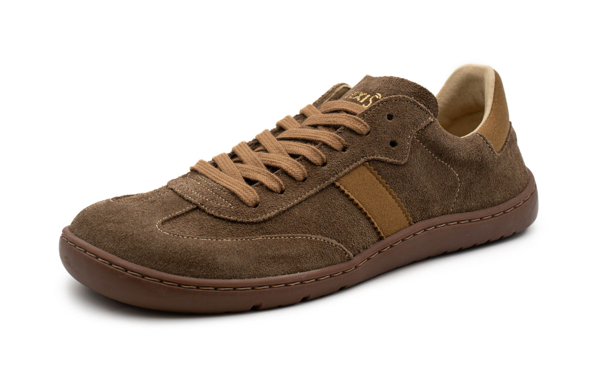 Zapatilla barefoot serraje 8998-S Topo/Tierra 1