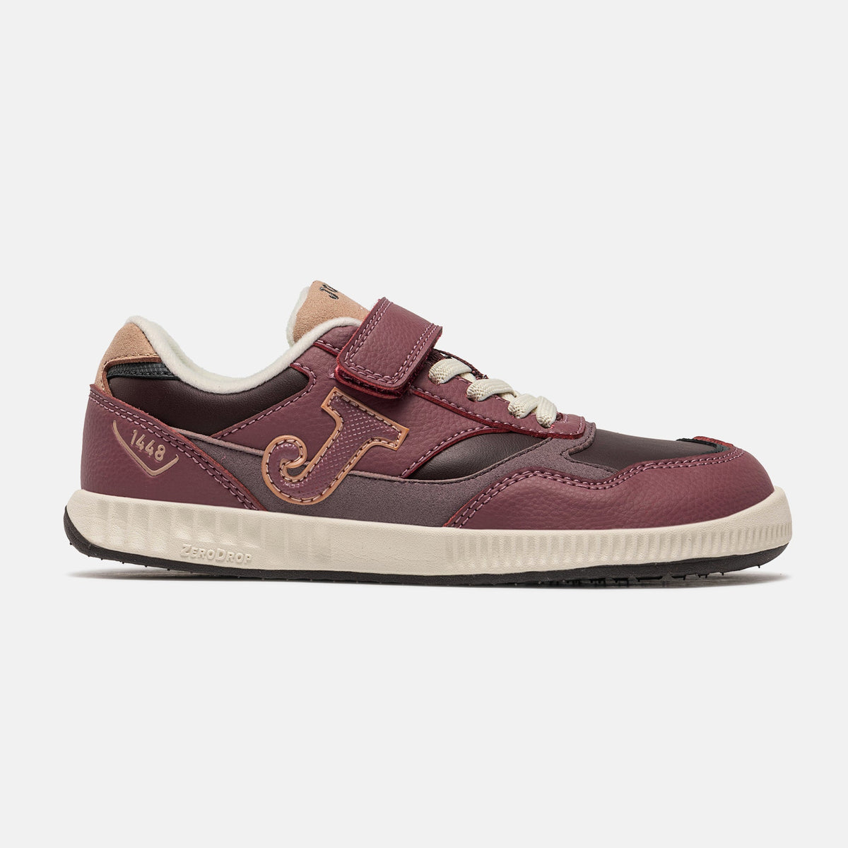 Zapatillas respetuosas 1448 Junior 2620 Granate 1