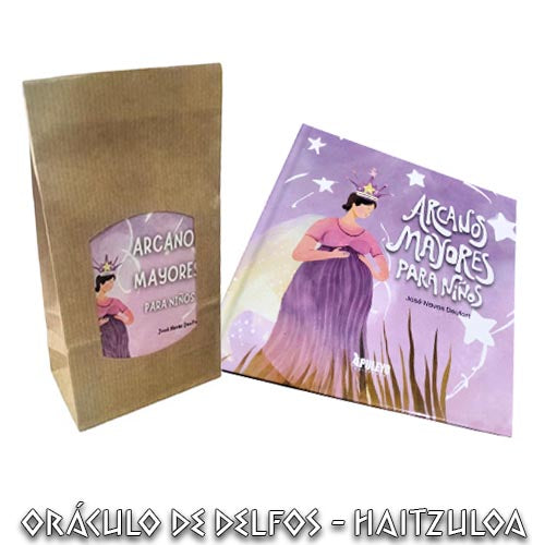 Pack Libro y Cartas arcanos mayores para niños 1