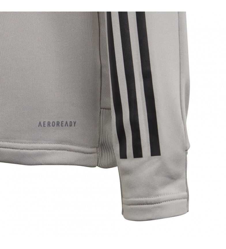 SUDADERA NIÑO TXANO LISA 1/2 CREMAIERA ADIDAS GRIS NIÑO 2