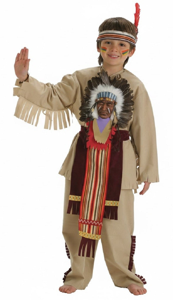 Disfraz Indio invierno sioux 1