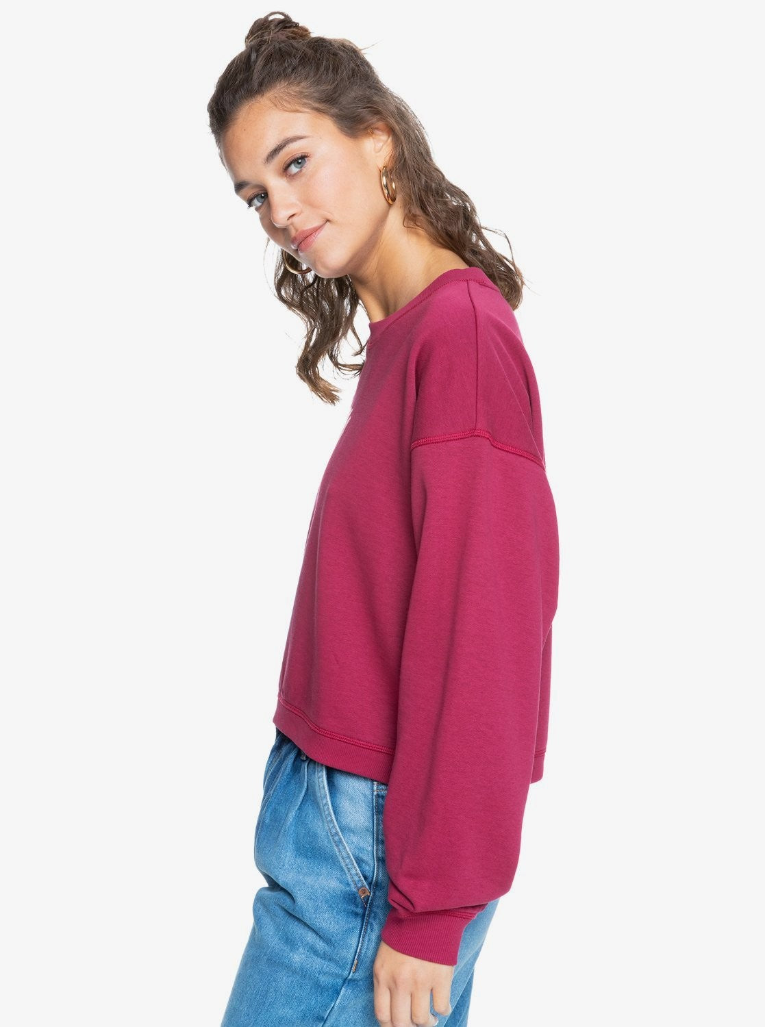 Sudadera cuello caja Roxy Mujer 2