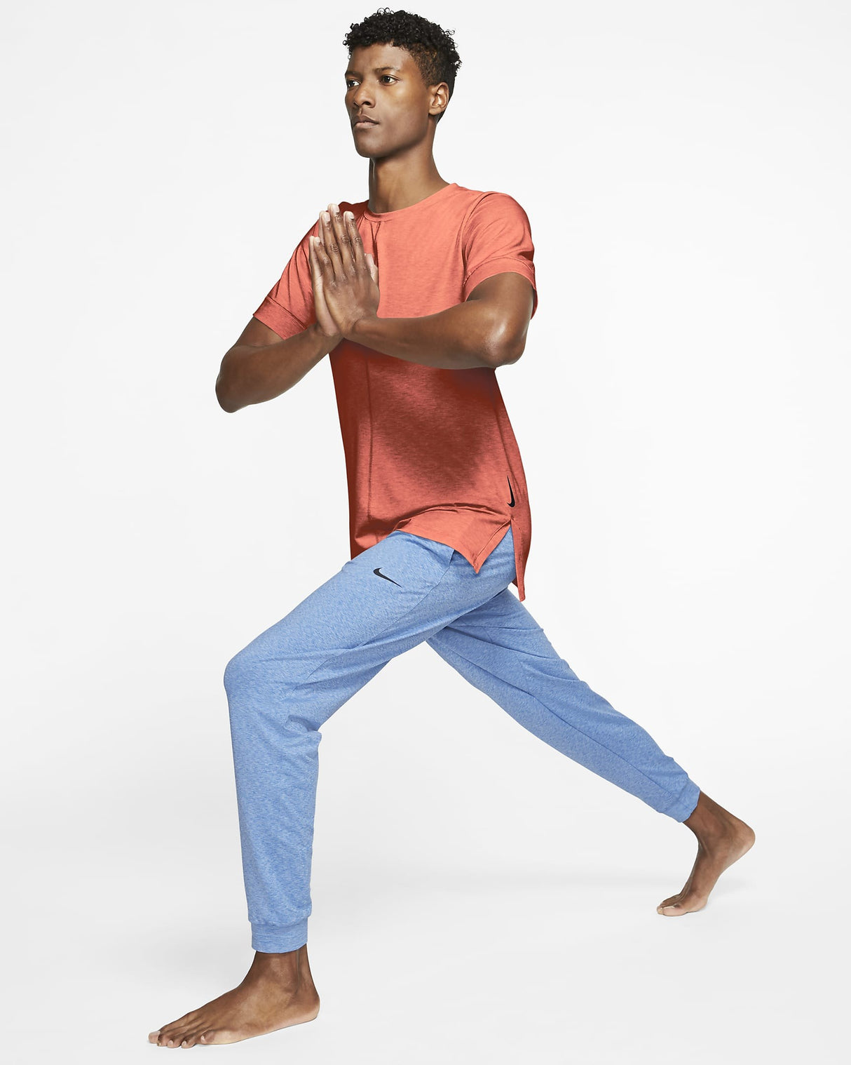 Camiseta Manga Corta Yoga Nike Hombre 1