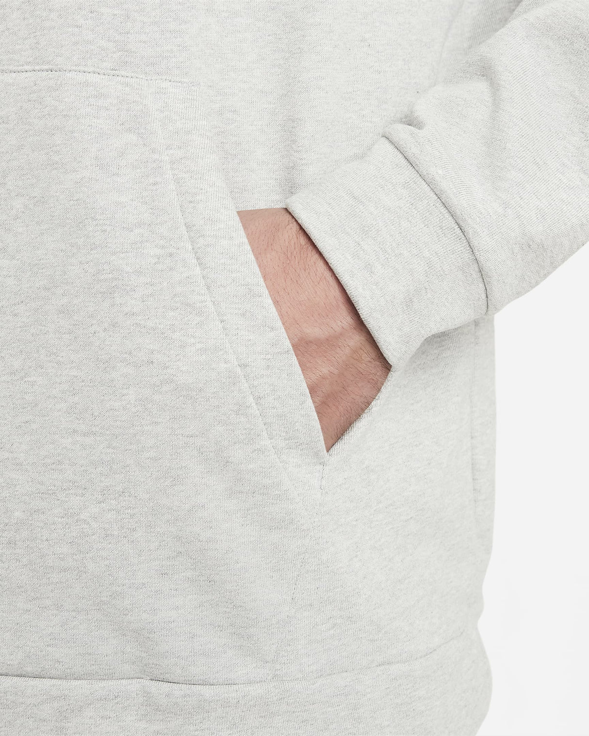 SUDADERA CAPUCHA GRIS NIKE SR 2