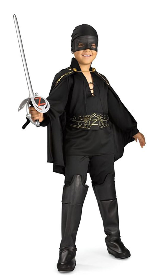 Disfraz de el Zorro Infantil Niño 1