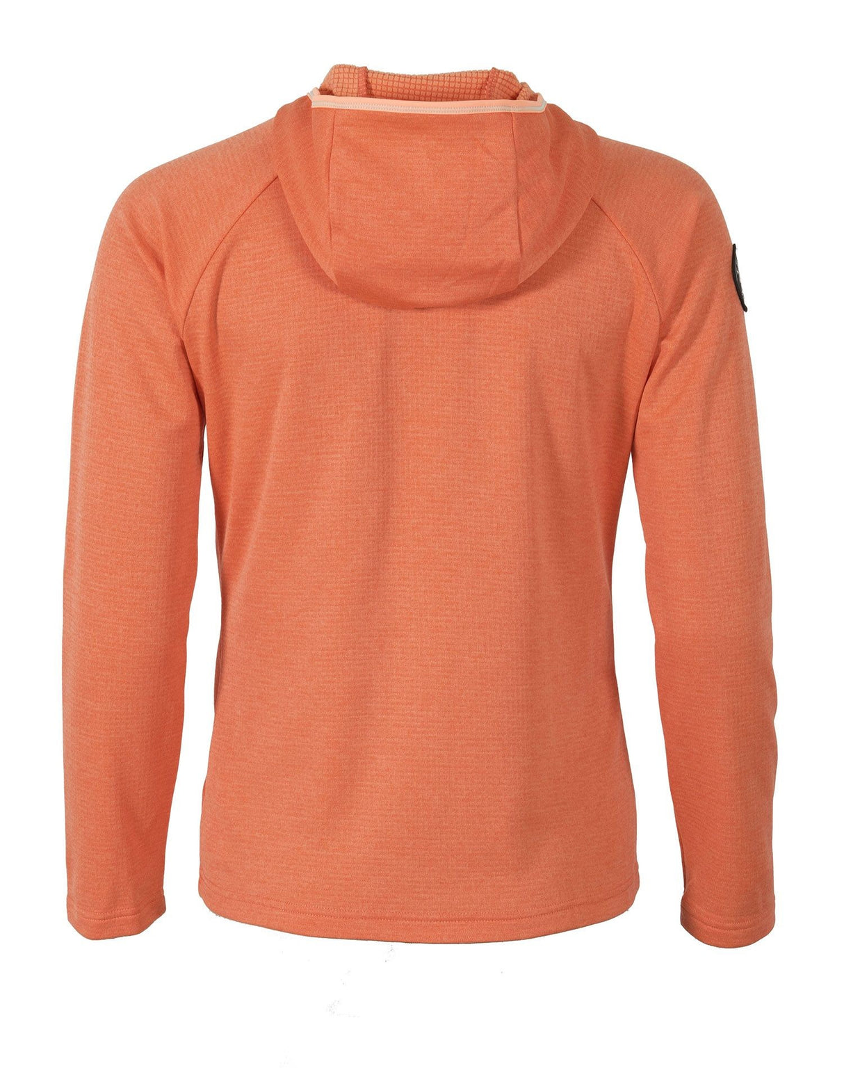 Sudadera con cremaiera y chano trenua sra naranja 2