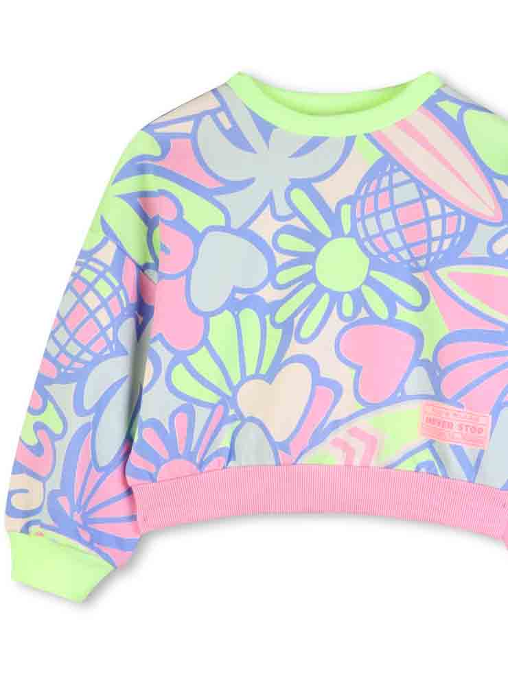 SUDADERA ESTAMPADA MORADA NIÑA BILLIEBLUSH 1