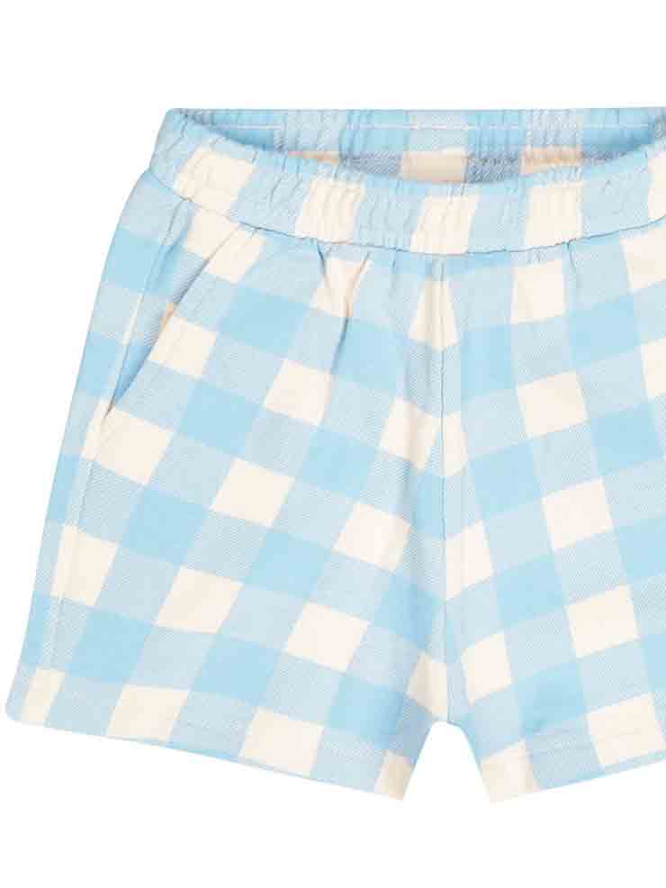 SHORT CUADROS AZUL CHICA TUMBLE´N DRY 1