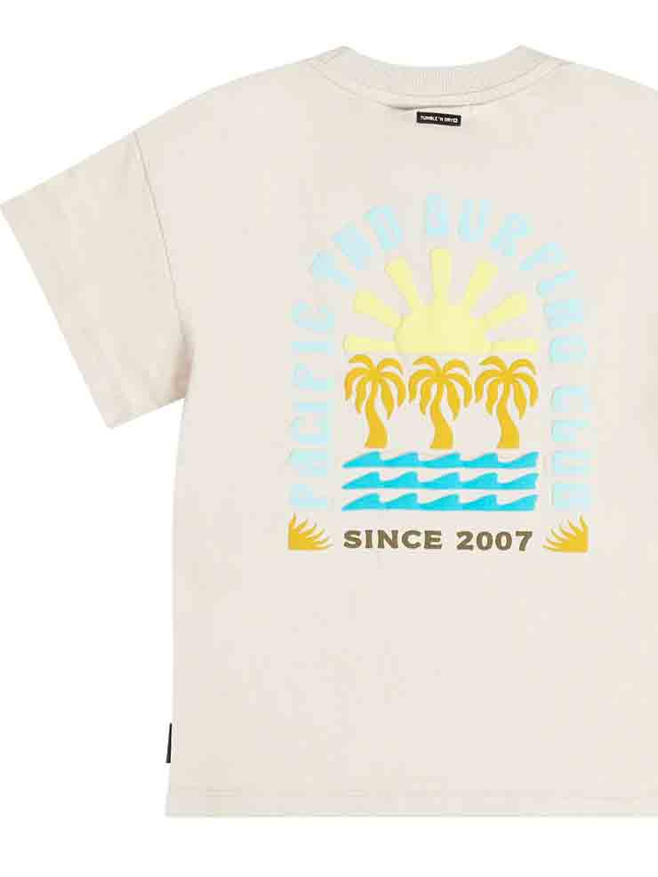 CAMISETA GRIS CLARO MANGA CORTA NIÑO TUMBLE´N DRY 1