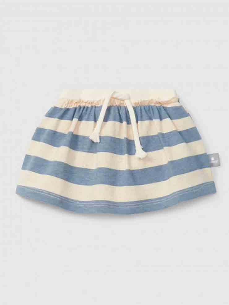 MINIFALDA RAYAS AZULONAS BEBÉ NIÑA SNUG 1