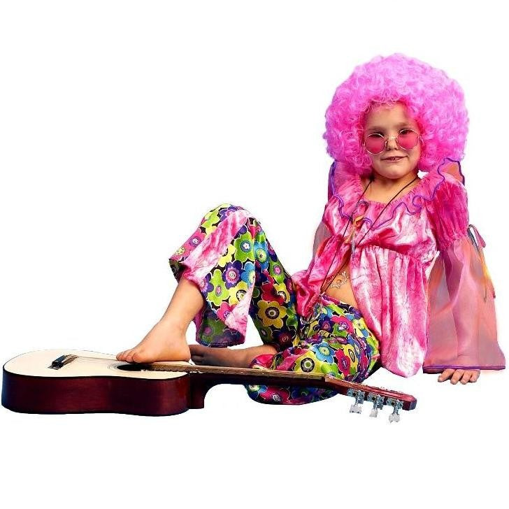 Disfraz de Hippy Infantil Niña 1