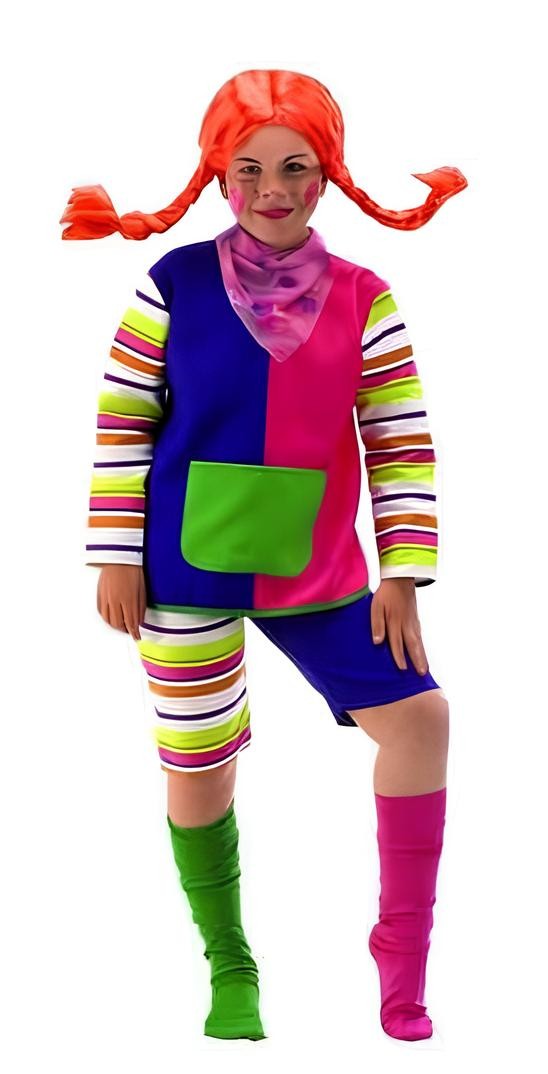Disfraz Pipi Calzaslargas Infantil Niña 1