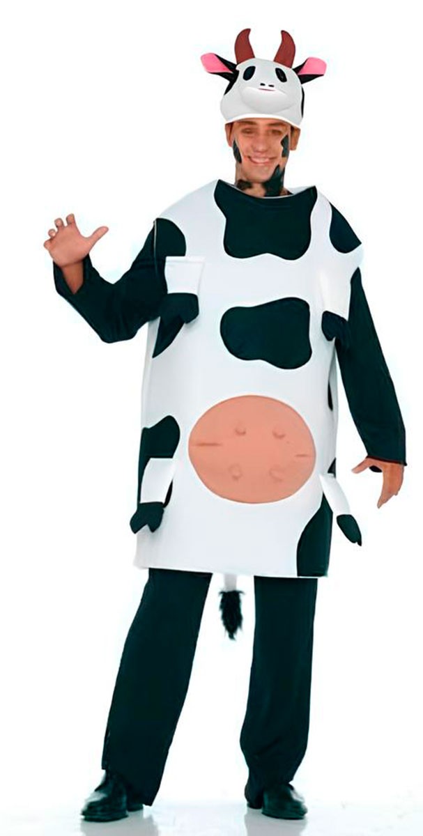 Disfraz Vaca Adulto Hombre 1