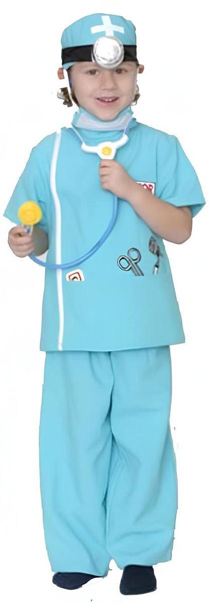 Disfraz Doctor Medico Infantil Niño 1