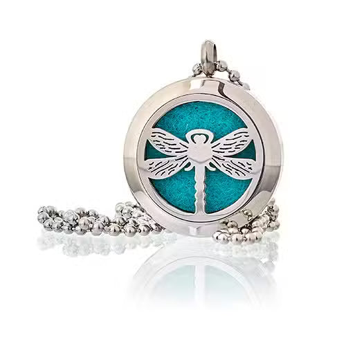 Collar de aromaterapia libélula