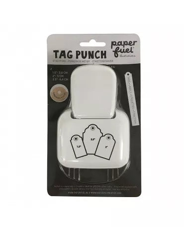PERFORADORA Paper Fuel 3 en 1 Scallop Tag 1