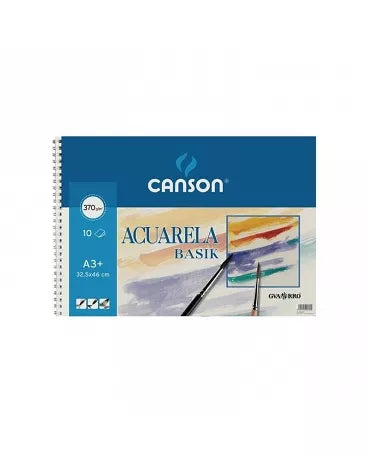 CUADERNO CANSON Bloc acuarela CANSON A3+ 1